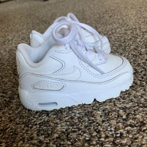 Toddlers White Nike Air Max 90s Sneakers